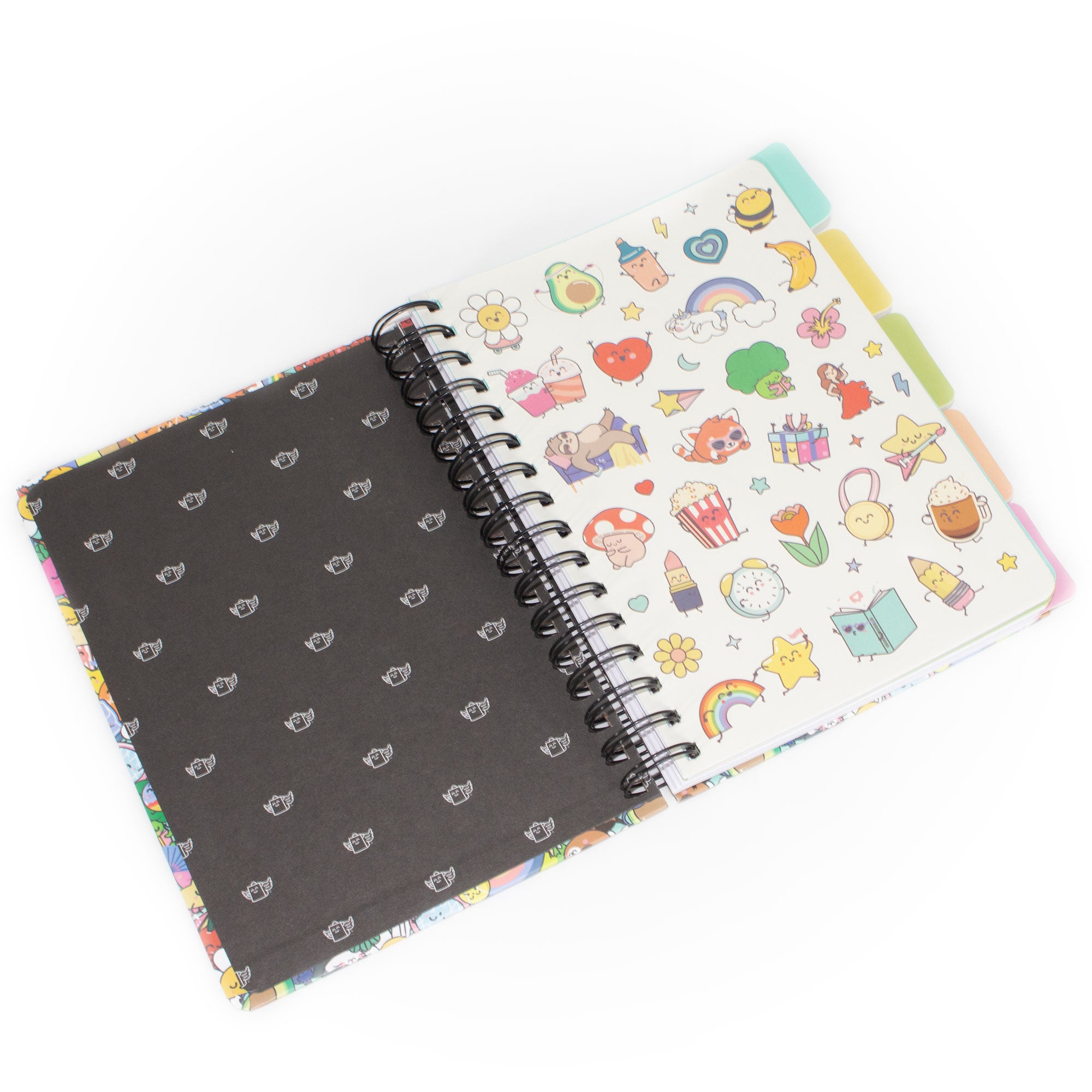 Libreta A5 con espiral - Wonder characters