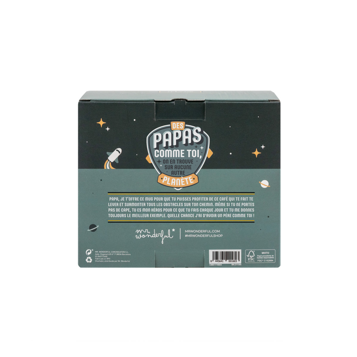 Mug - Des papas comme toi, on en trouve sur aucune autre planète