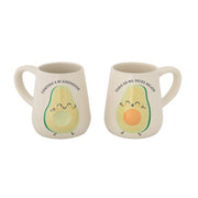 Set de 2 tazas aguacate - Contigo alrededor...