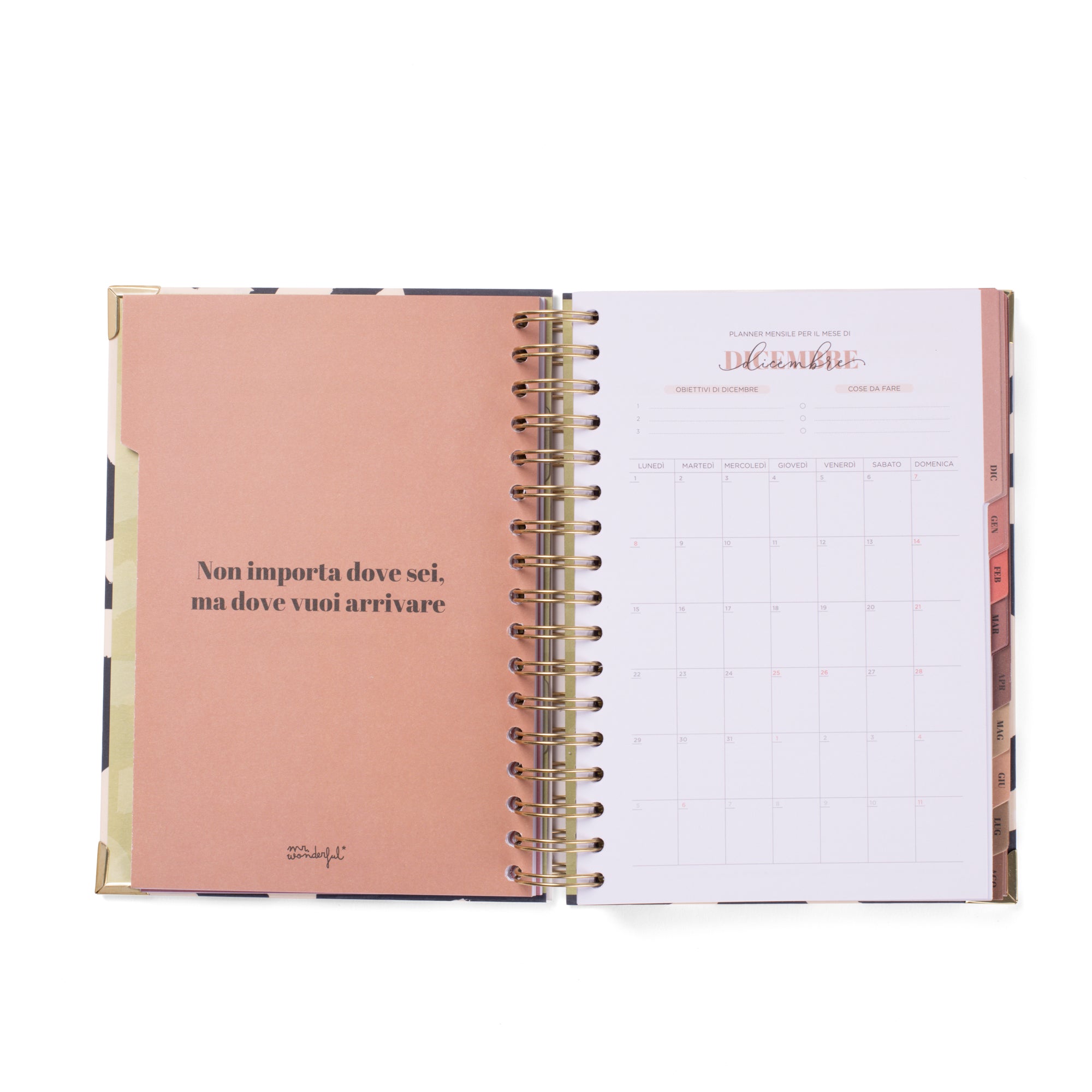 Set di Diario scolastico Office 2025-26 Giornaliero + penna - Tutto ok, tutto giusto