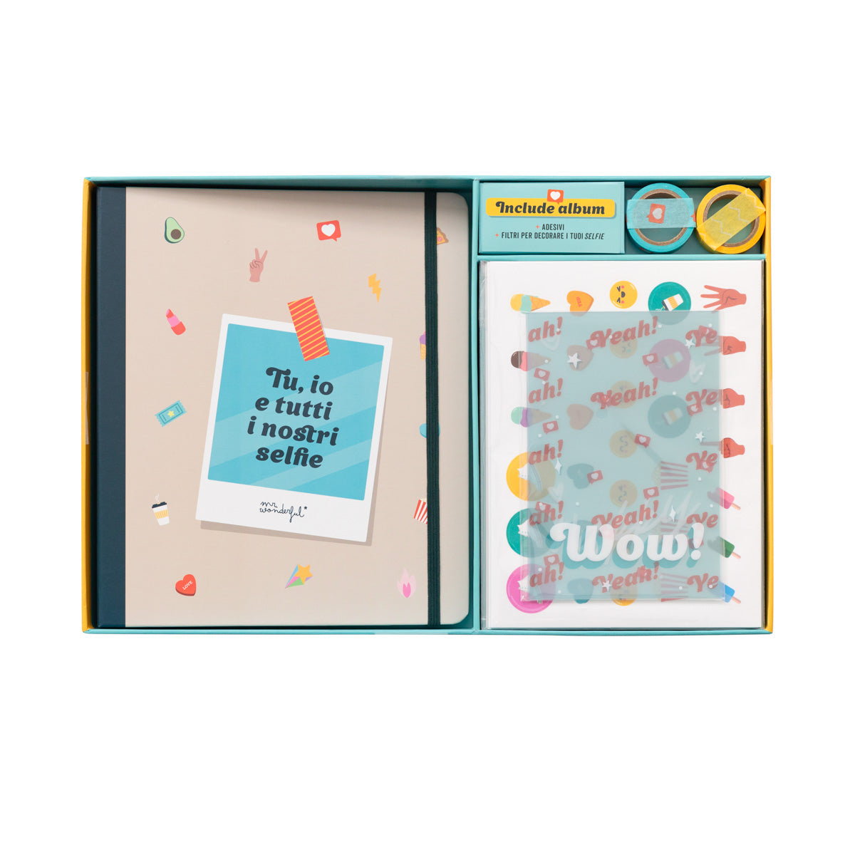 Kit per realizzare un album foto di selfie - La no