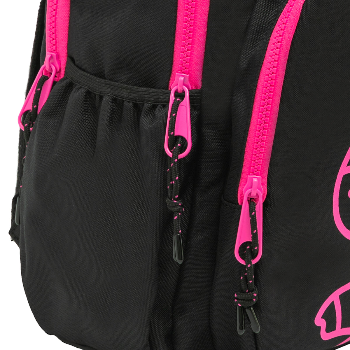 Mochila Backpack Unicorn doble zip negro - Time to believe in you