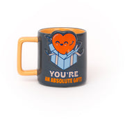 Taza Mr. Wonderful corazón 3D You're an absolute gift!