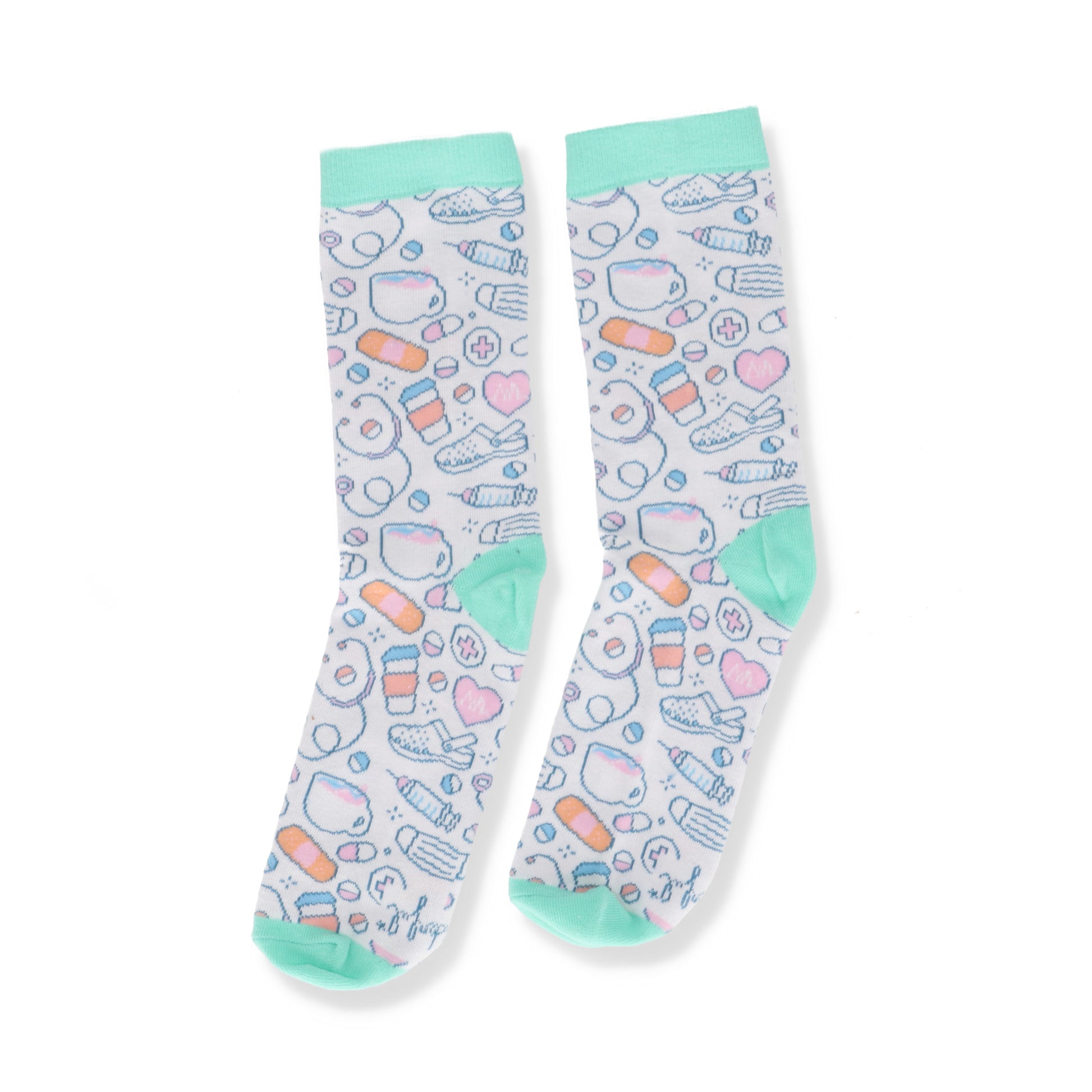 Calcetines para enfermeros, médicos y personal sanitario Talla 41-46 - Miscelánea sanitarios