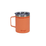 Taza térmica take away acero inoxidable salmón - Always moving forward, never losing warmth