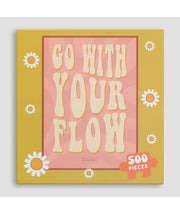 Puzzle puzle frase Mr. Wonderful Go with your flow