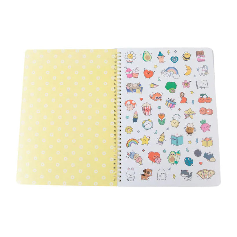 Libreta A5 Mr. Wonderful abeja para la vuelta al cole - Siempre a por todas