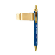 Pen clip holder + pen Diary