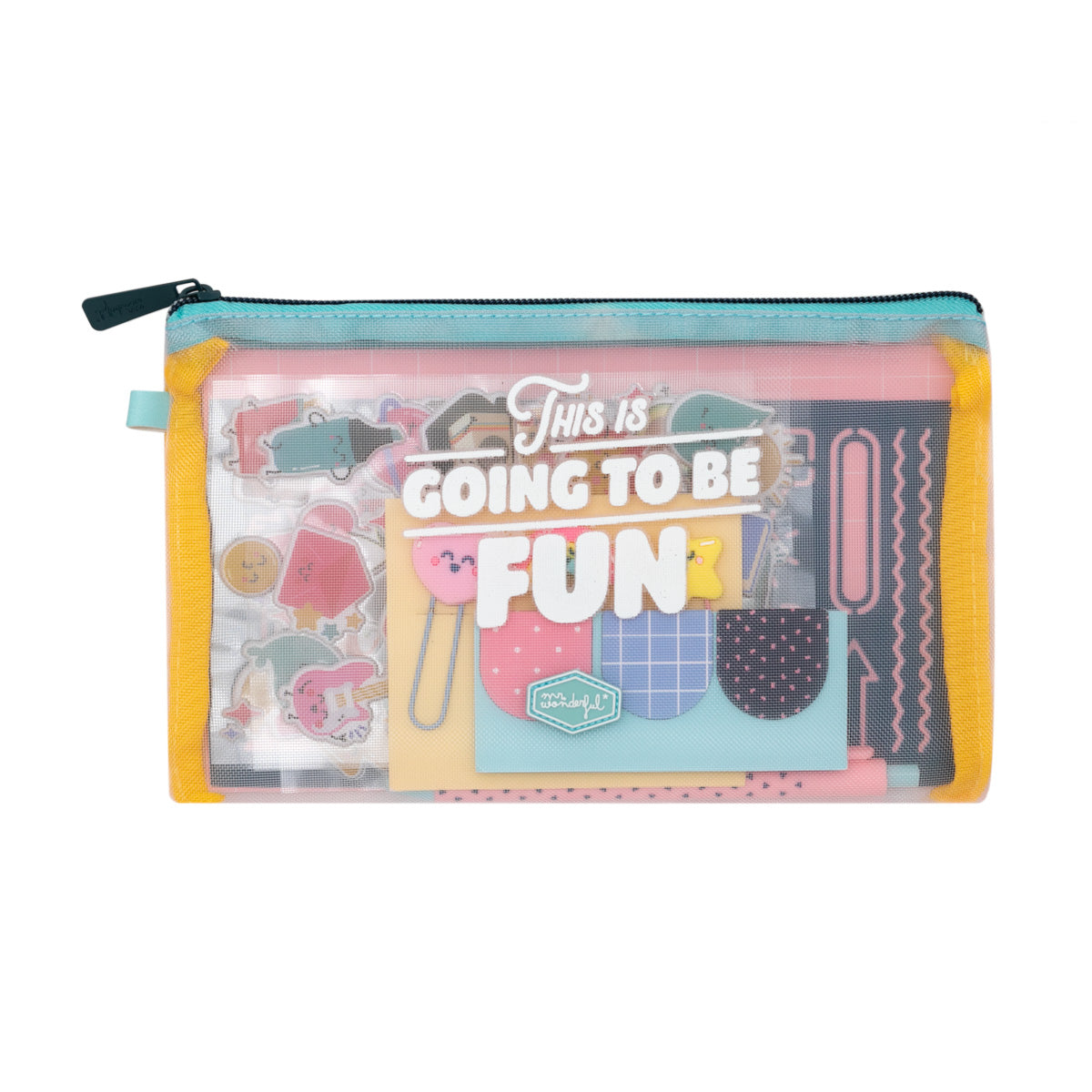 Kit para decorar tu agenda Mr. Wonderful - This is going to be fun