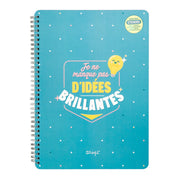 Cahier A4 - Je ne manque pas d’idées brillantes