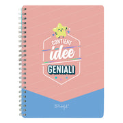 Quaderno A5 - Contiene idee geniali