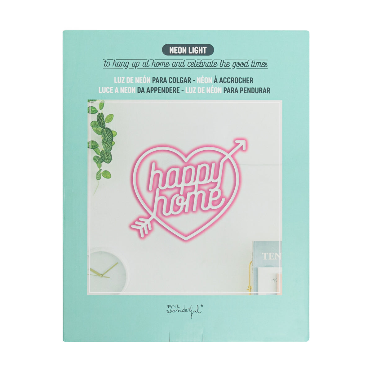Lámpara de neón - Happy home