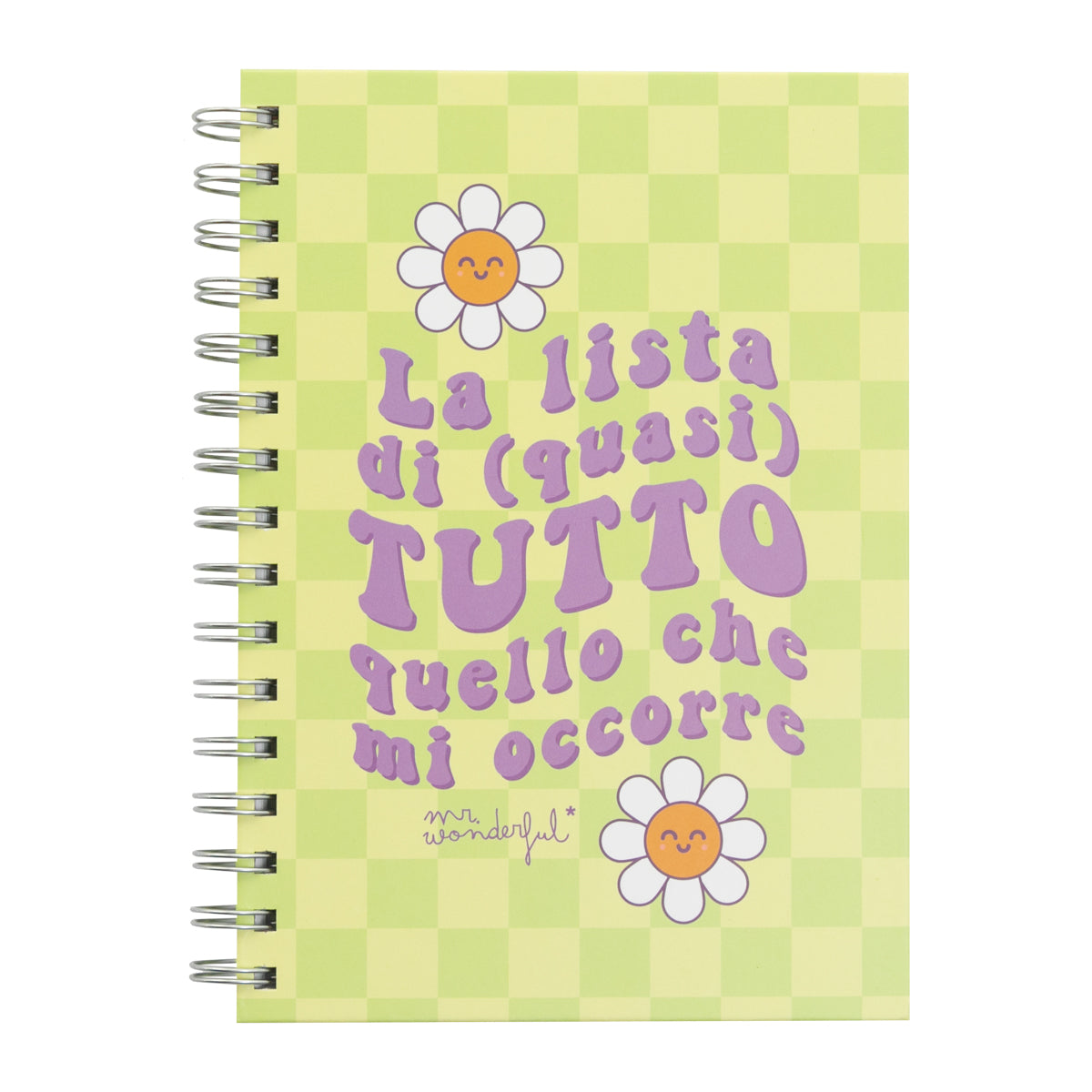 Quaderno - La lista di (quasi) tutto quello che mi occorre