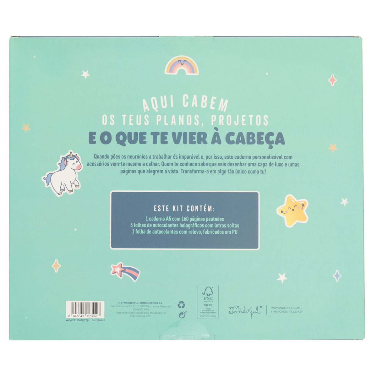 Caderno personalizado - As ideias mais geniais de... 