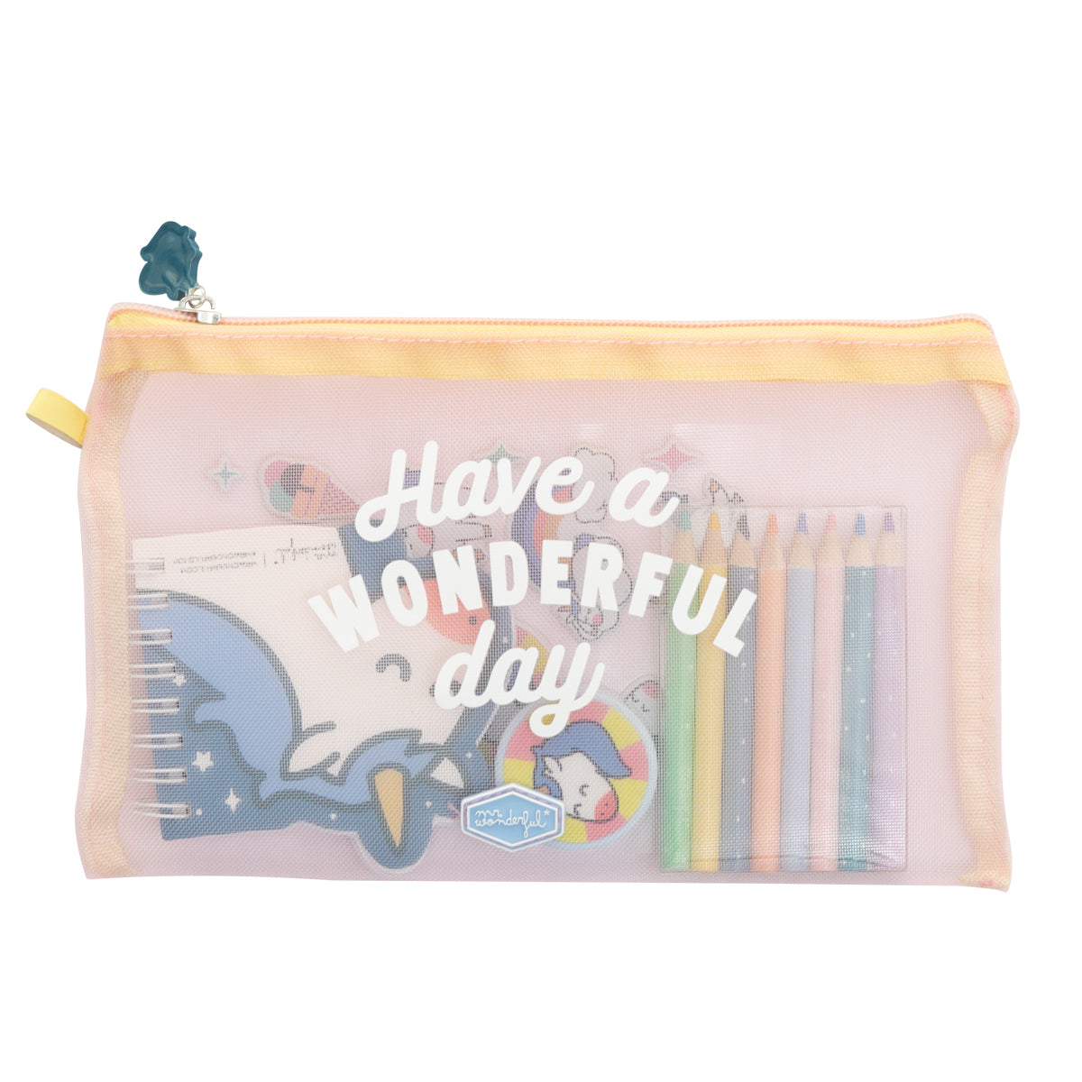 Estuche Unicornio con accesorios - Have a wonderful day