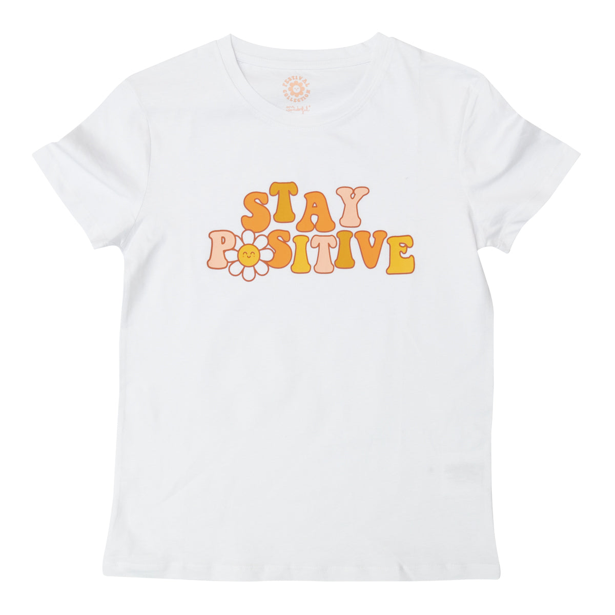 T-shirt L size- Stay positive
