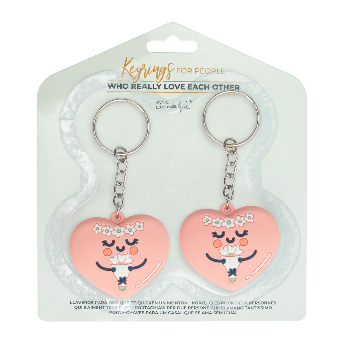 Keyrings for people who really love each other - Woman + Woman