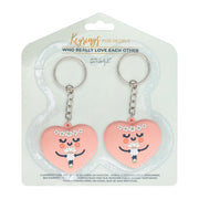 Keyrings for people who really love each other - Woman + Woman