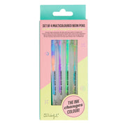 Set de bolis multicolores neon