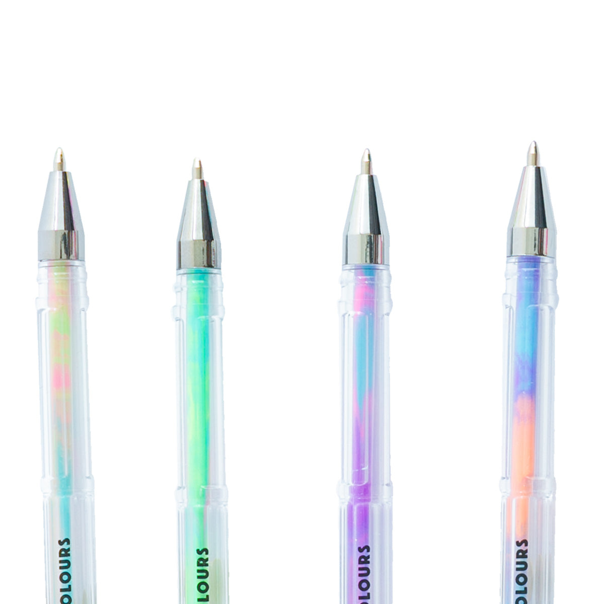 Set de bolis multicolores neon