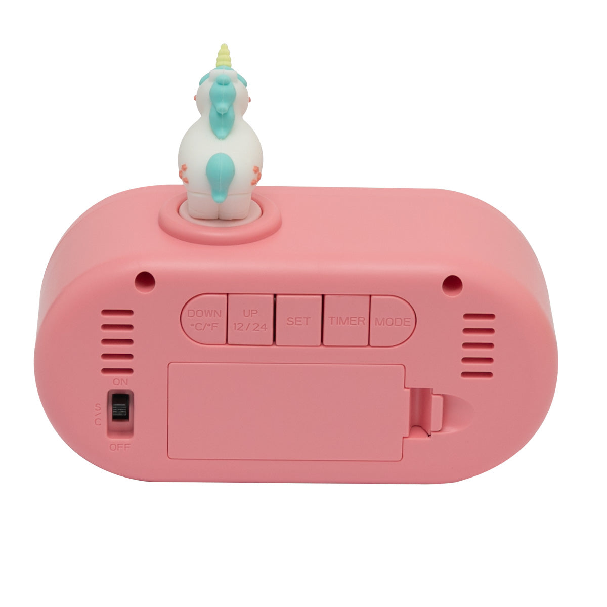 Reloj despertador - Unicornio rosa