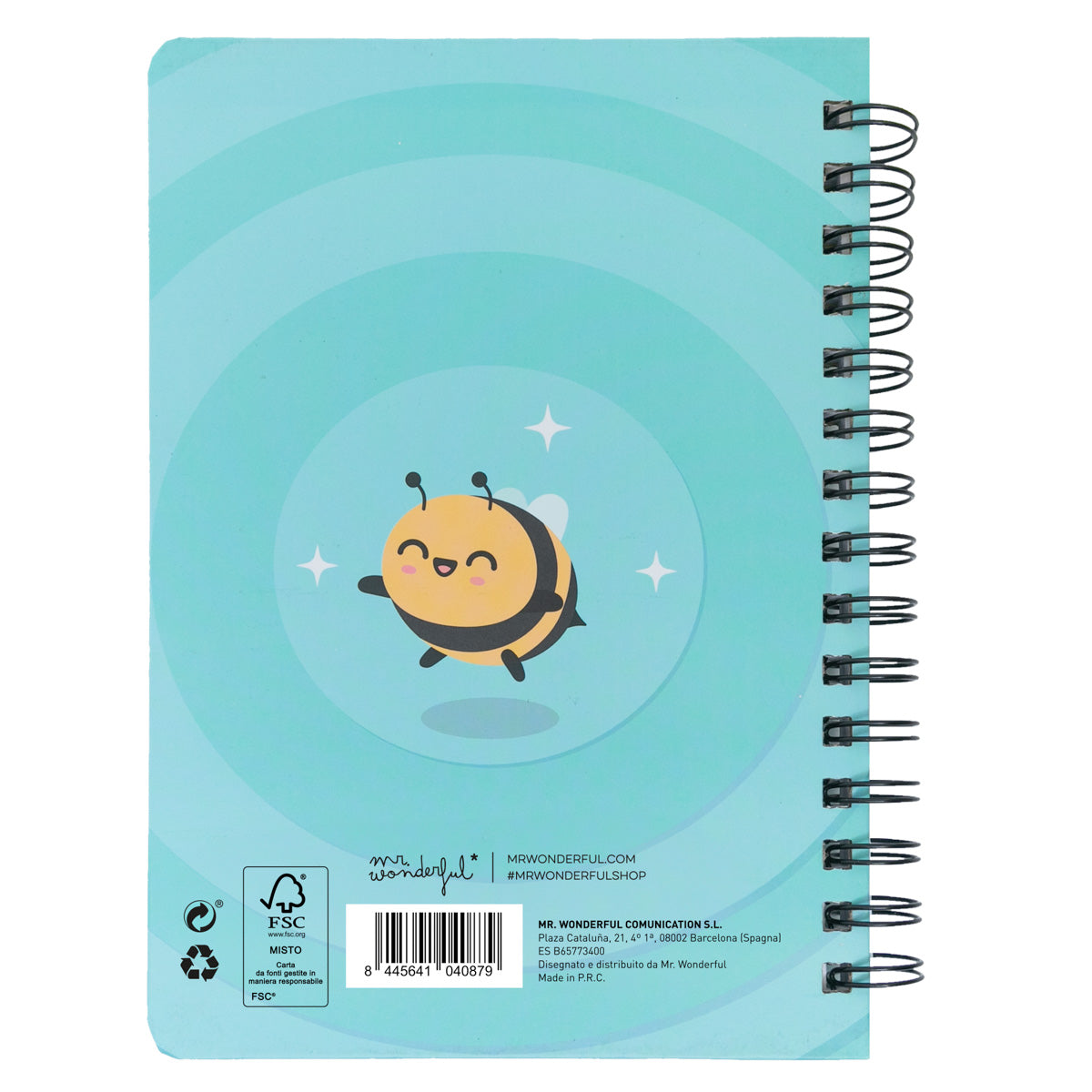 Quaderno A5 con squishy Ape - Ogni giorno è il mio giorno