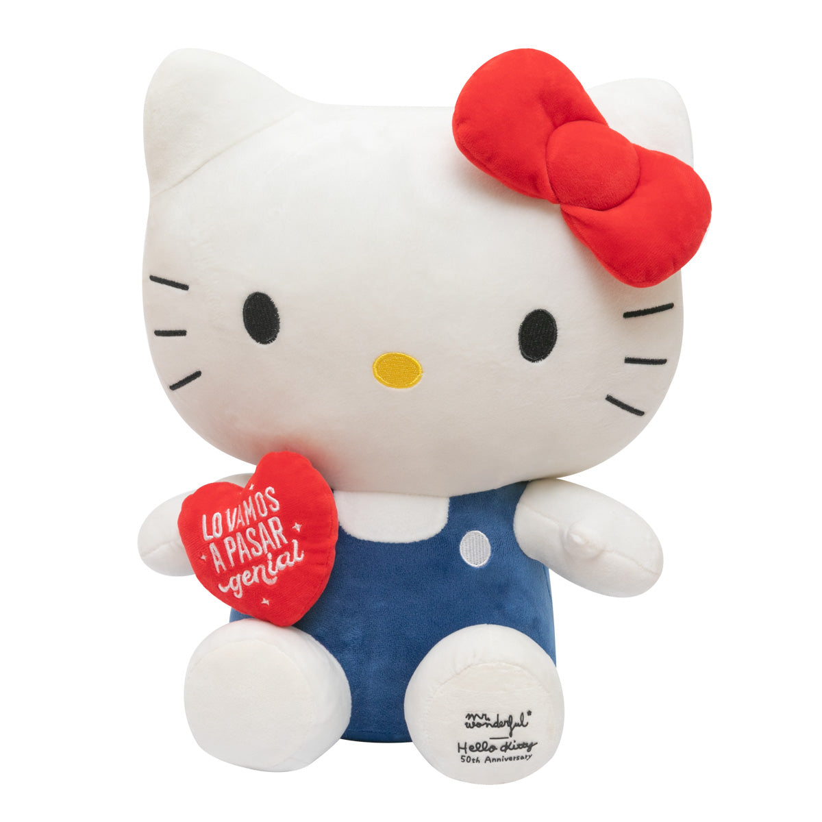 Peluche Hello Kitty x Mr. Wonderful - Lo vamos a pasar genial