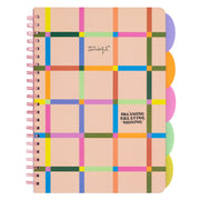 Cuaderno A4 con separadores desplegables con pestañas - Dreaming, creating, shining.