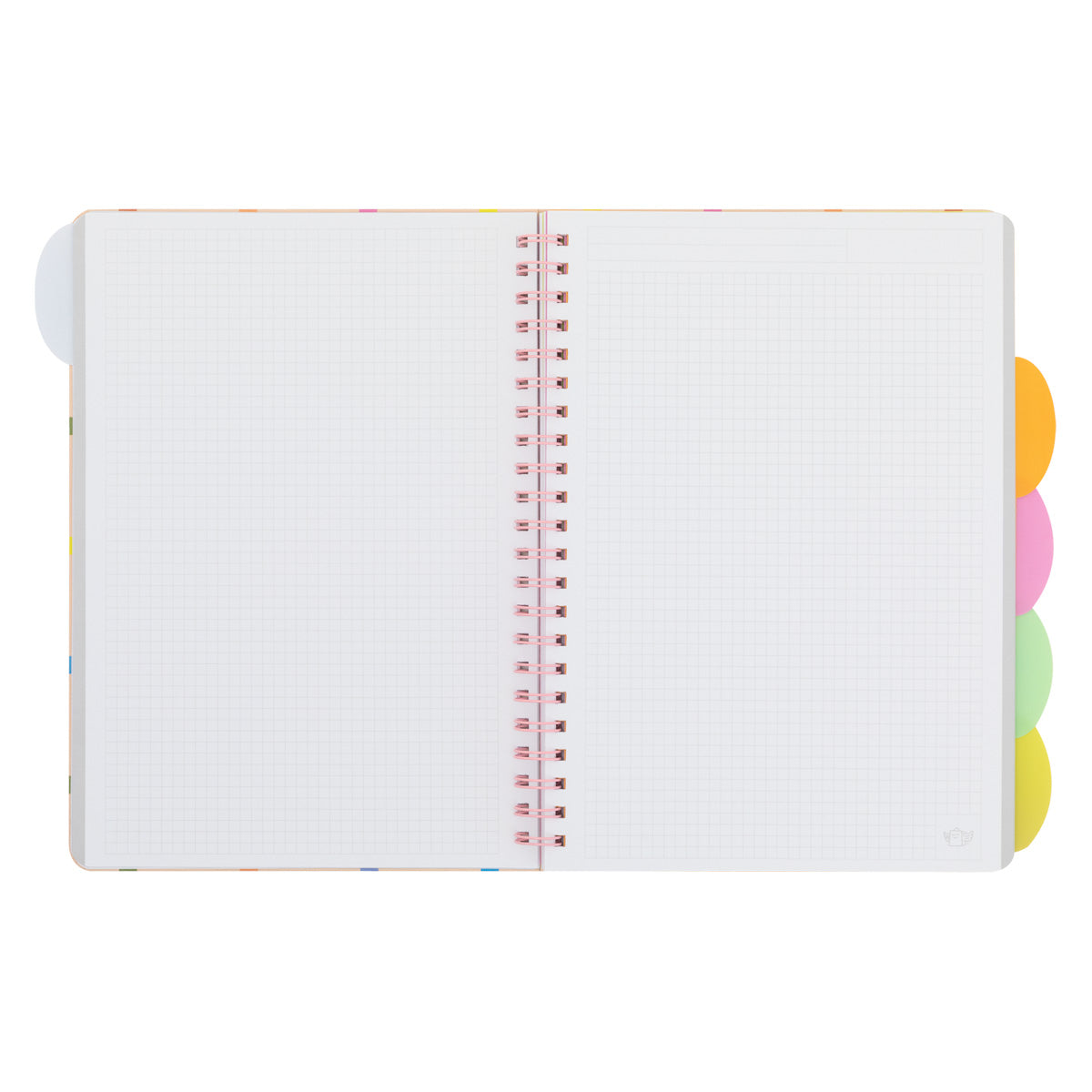Cuaderno A4 con separadores desplegables con pestañas - Dreaming, creating, shining.