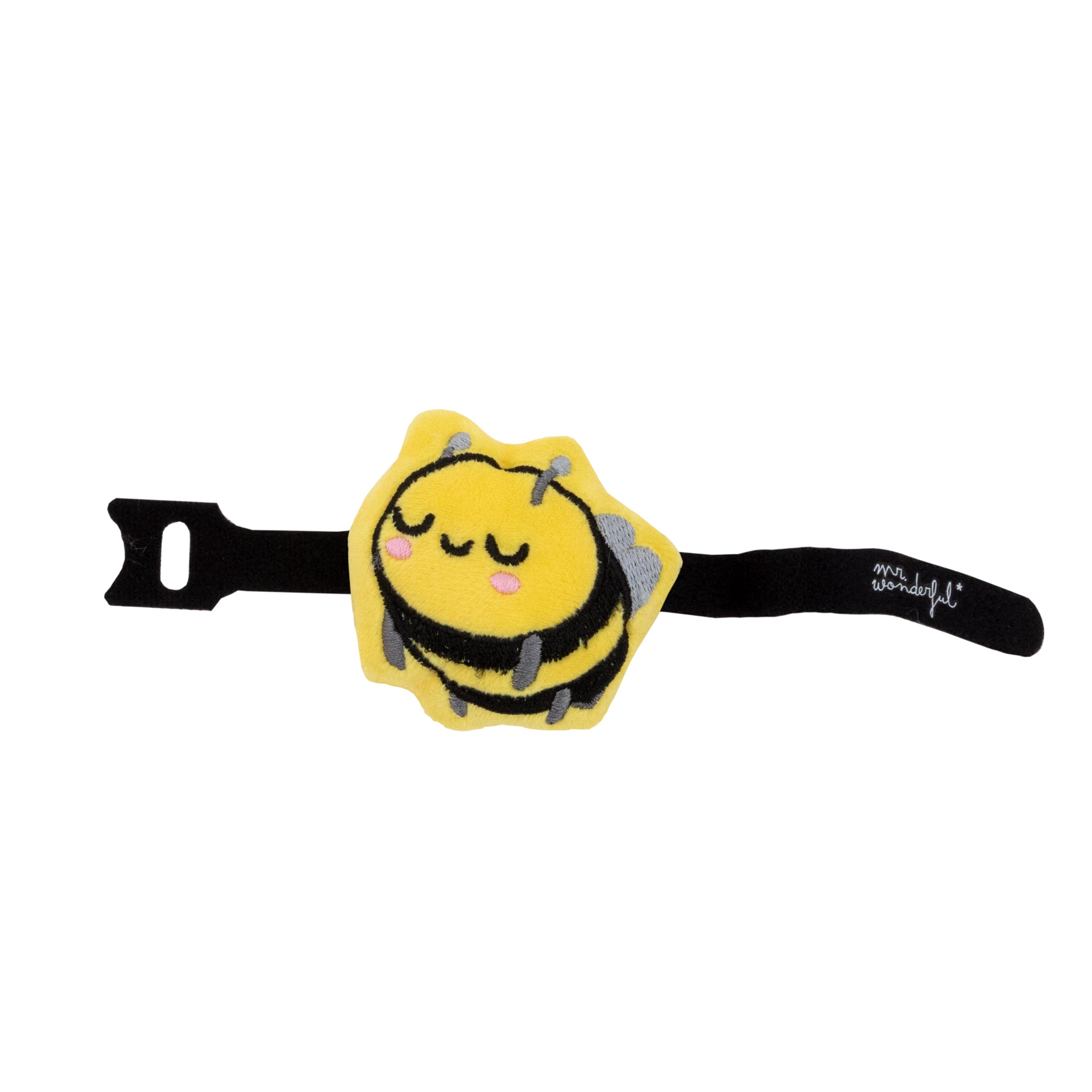Se Mr. Wonderful para personalizar las correas de tu mochila: abeja y panda rojo