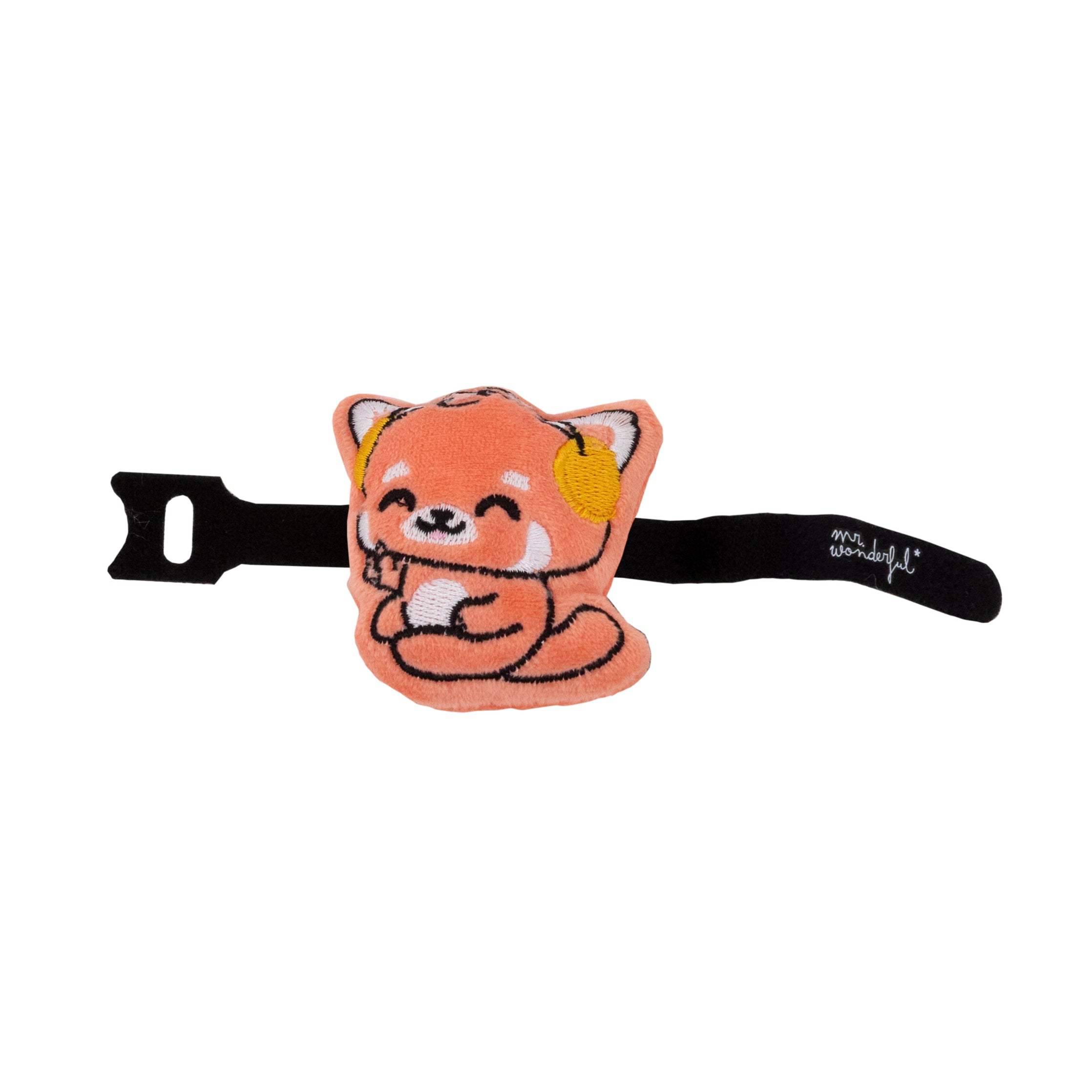Se Mr. Wonderful para personalizar las correas de tu mochila: abeja y panda rojo