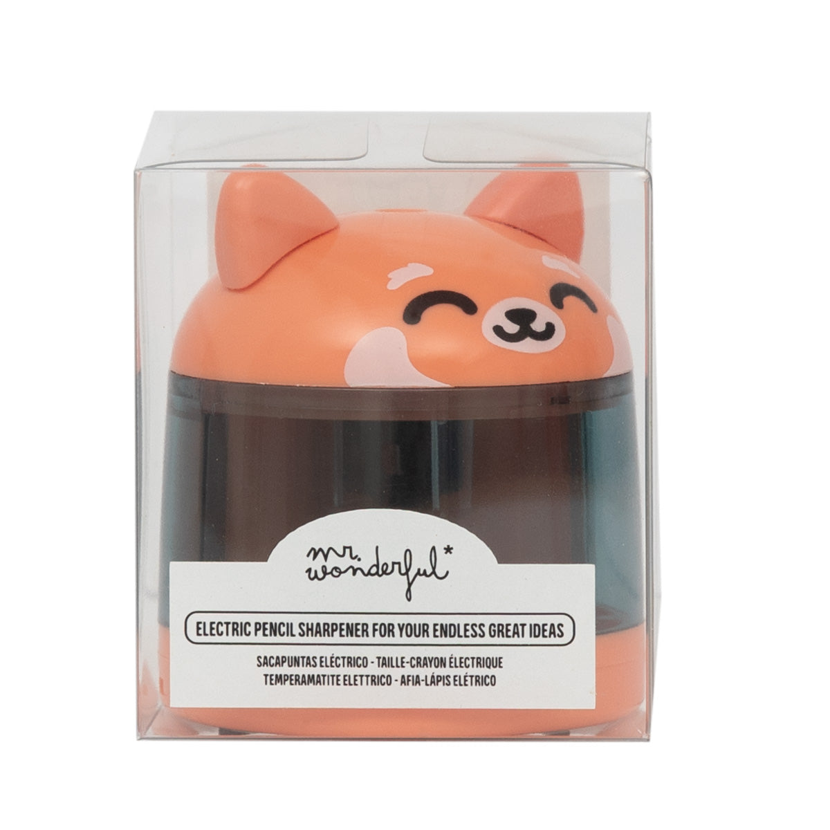 Sacapuntas eléctrico - Red panda.