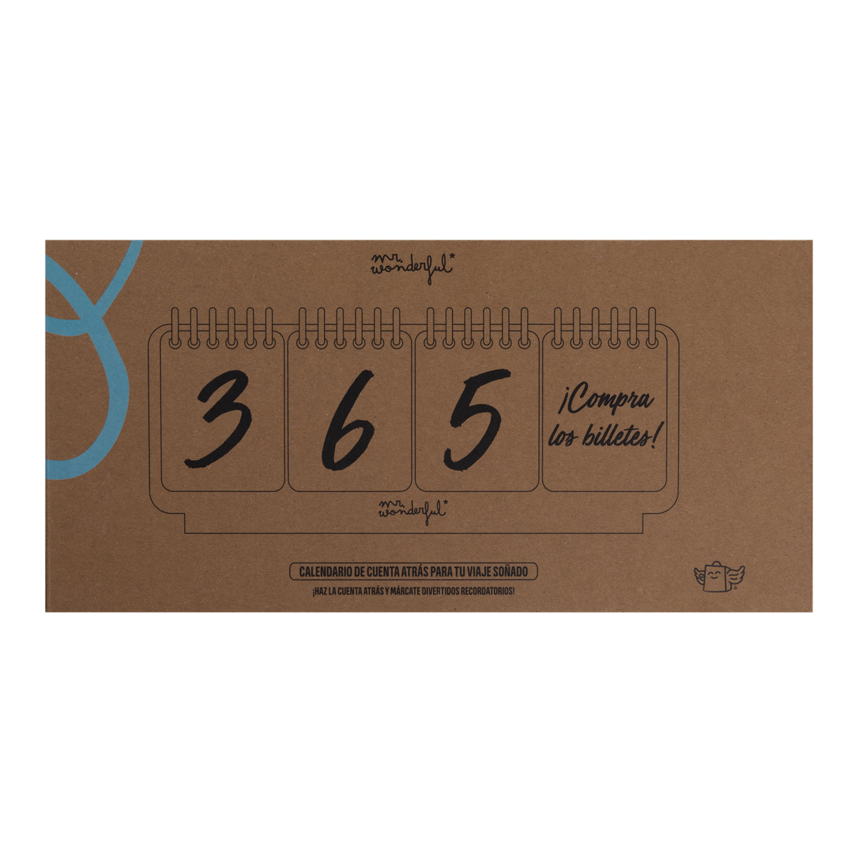 Calendario de cuenta atrás para tu viaje soñado