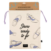 Travel shoe organiser bag - Shoes ready to go