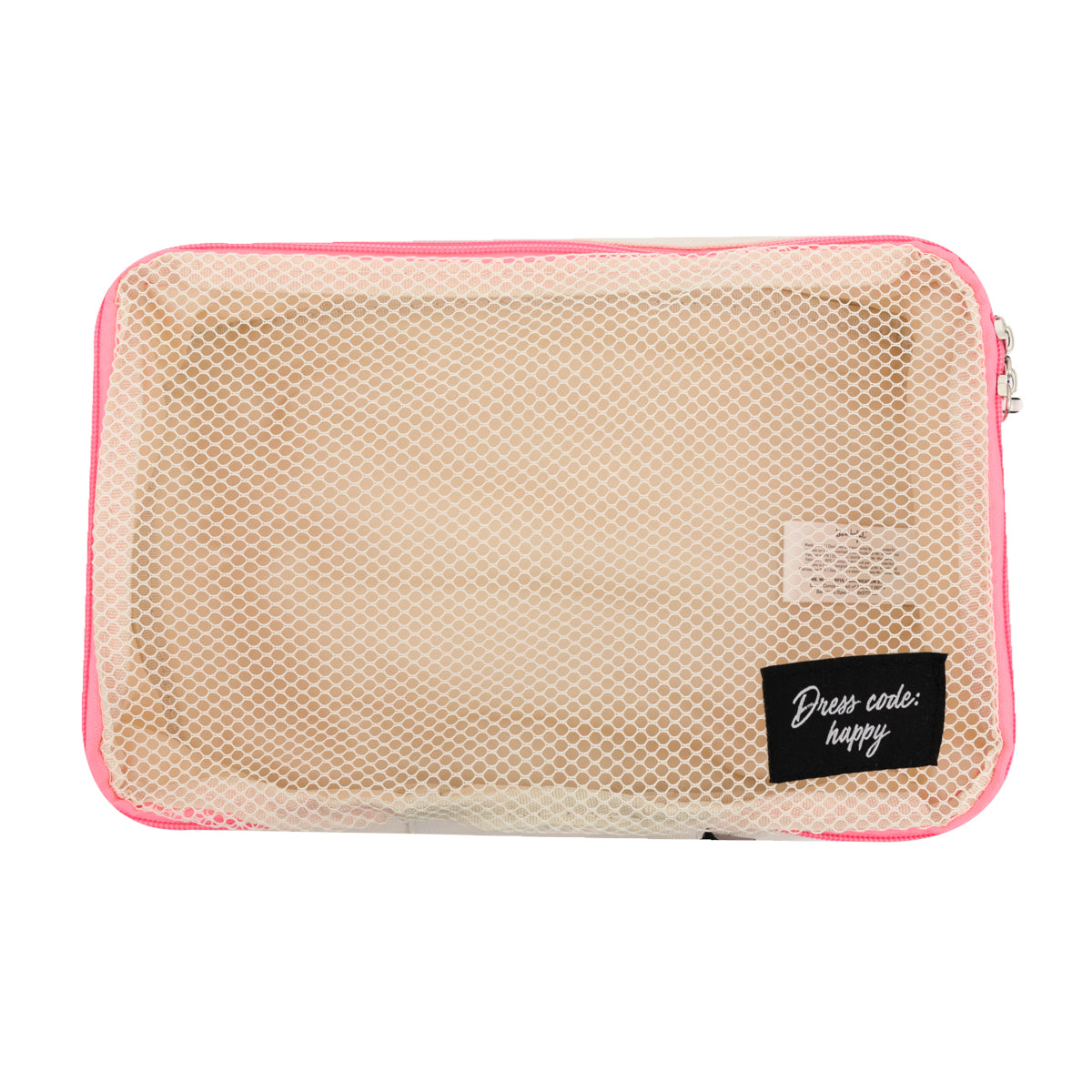 Set de 3 bolsas organizadoras de viaje para equipaje - Dress code: happy