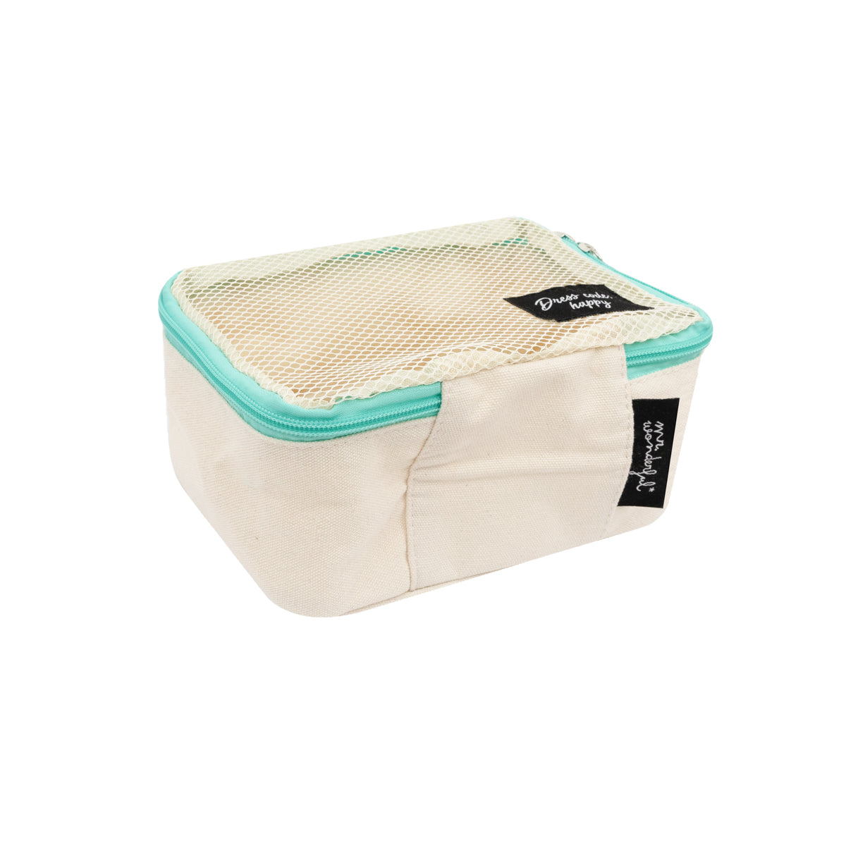 Set de 3 bolsas organizadoras de viaje para equipaje - Dress code: happy