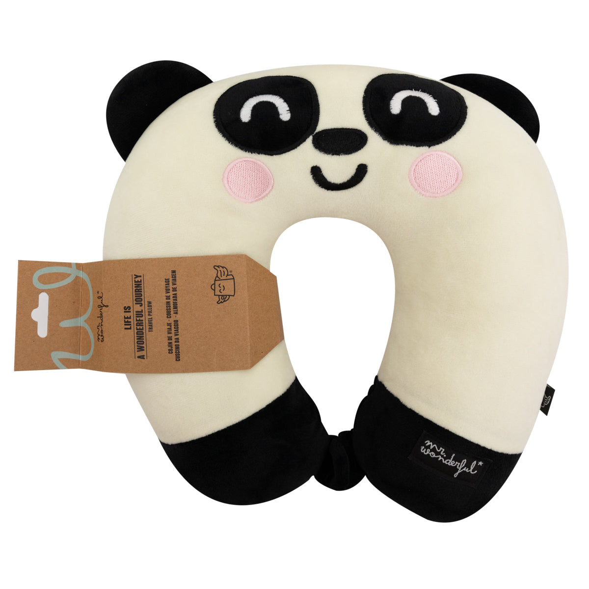 Oreiller de voyage pour enfants - Panda 