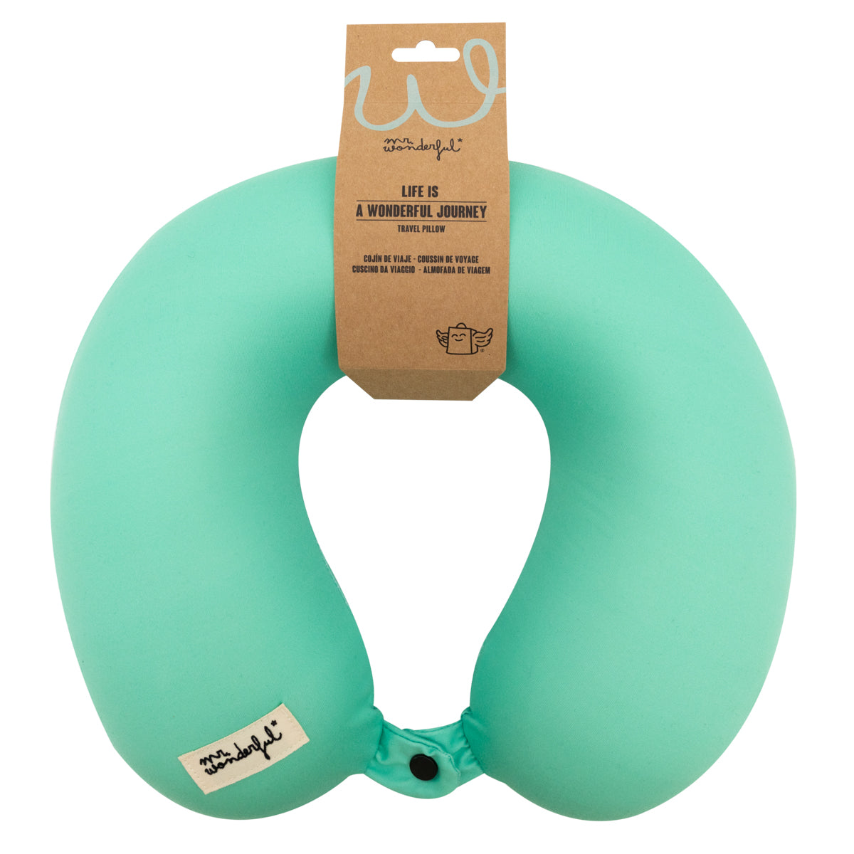 Oreiller de voyage - Vert 