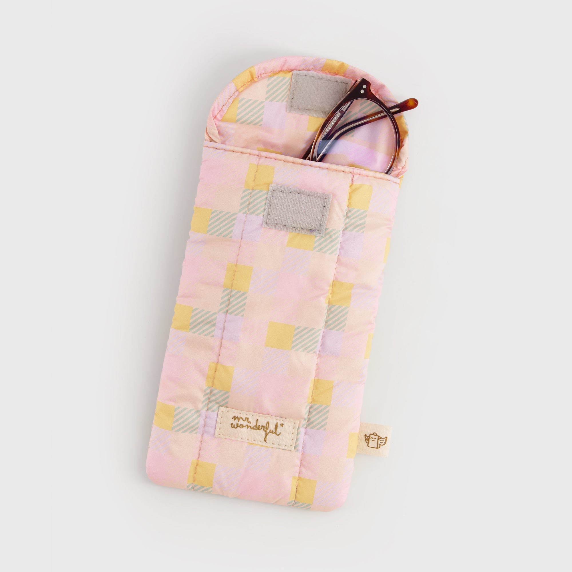 Glasses case - Multicoloured squares