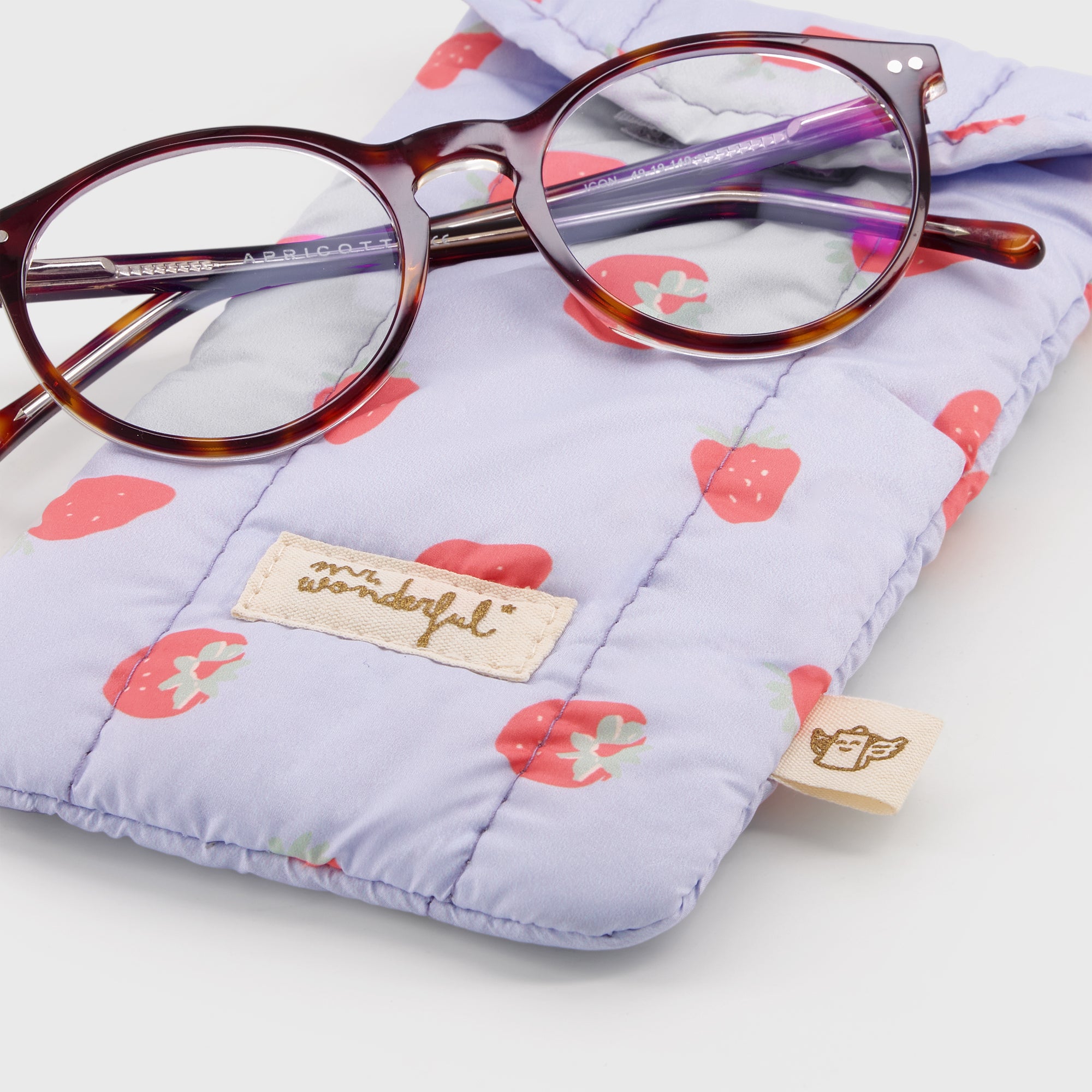 Glasses case - Strawberries