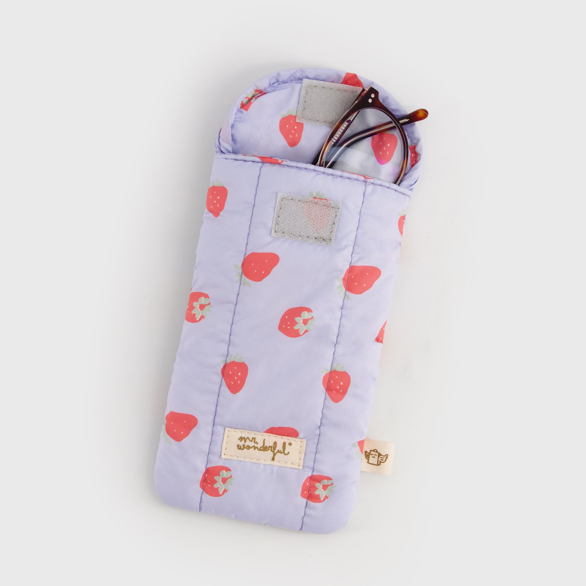 Glasses case - Strawberries