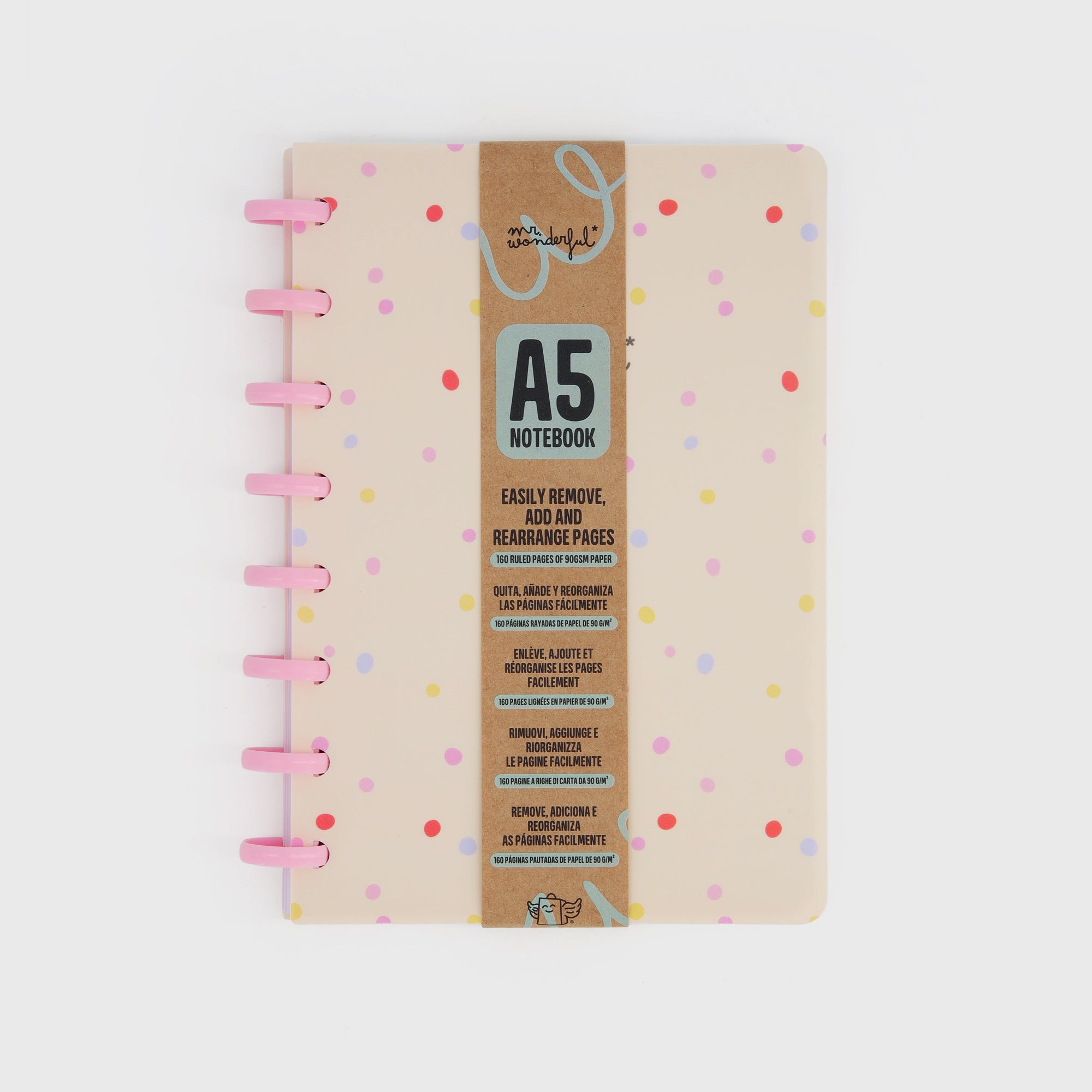 A5 notebook - Polka-dots