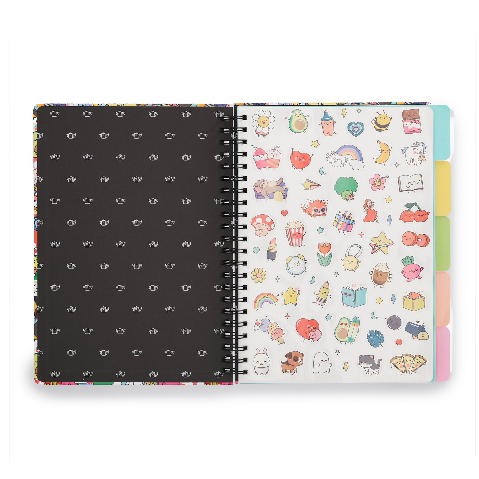 Carnet A4 avec intercalaires - Personagens Wonder
