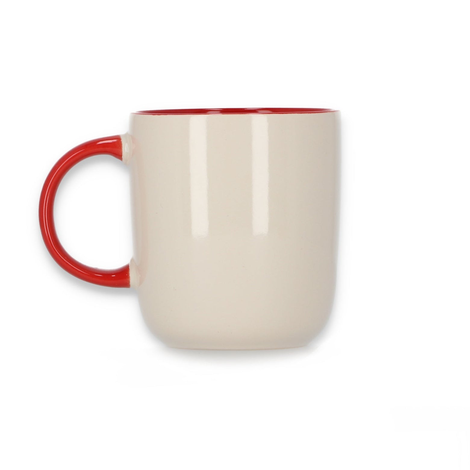 Taza con Mafalda de dos colores con diseño Mr. Wonderful