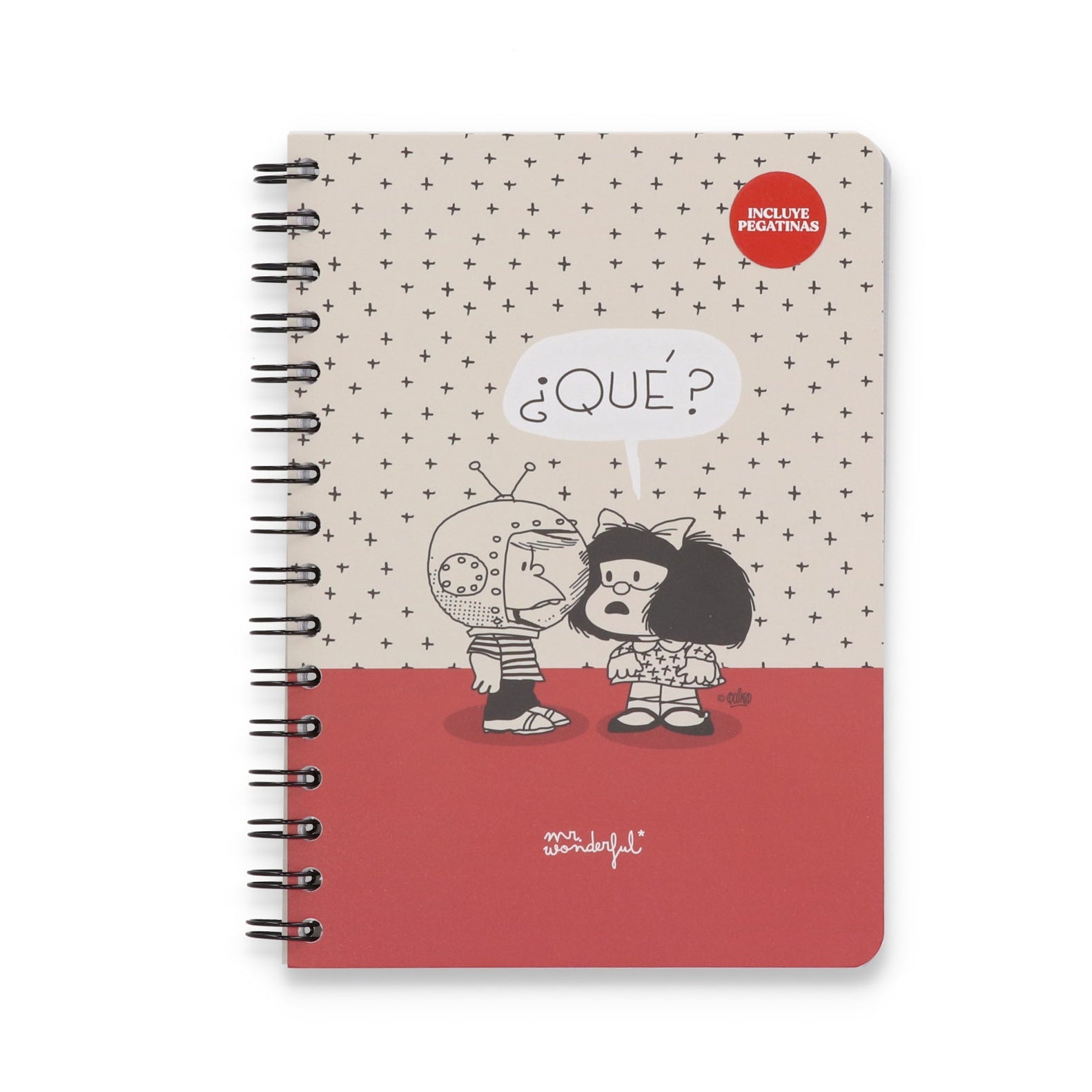 Libreta A5 - Mafalda x Mr. Wonderful Felipe