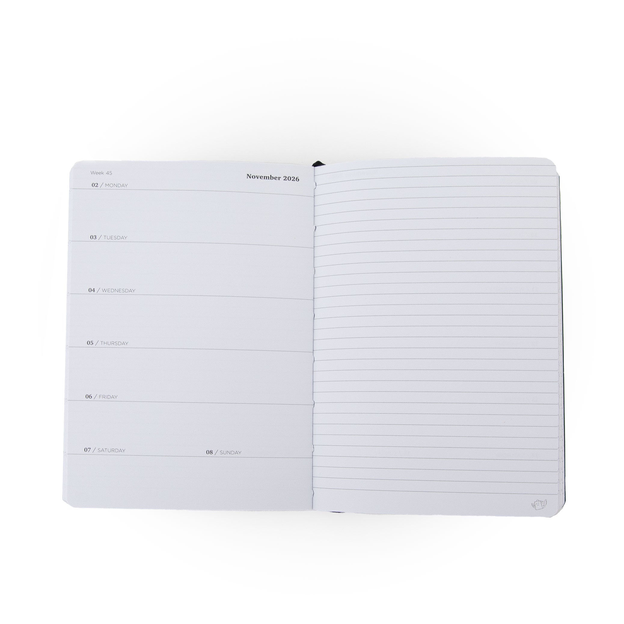 Agenda Pocket 2026 Semanal pequeña - Verde