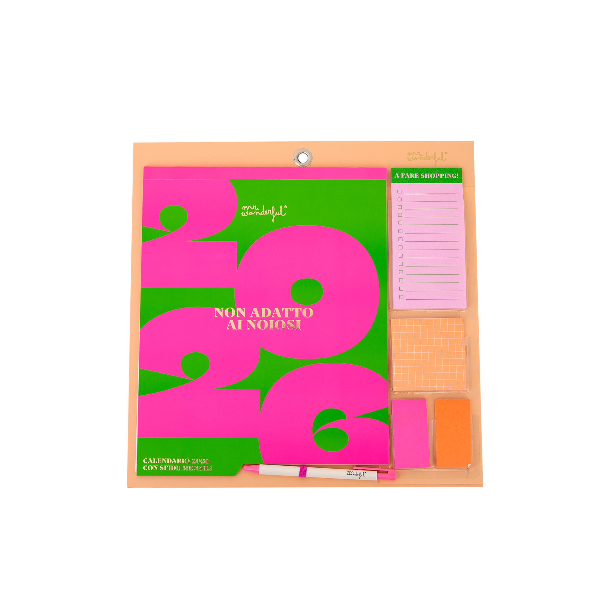 Calendario magnetico da parete 2026 | Mr.Wonderful