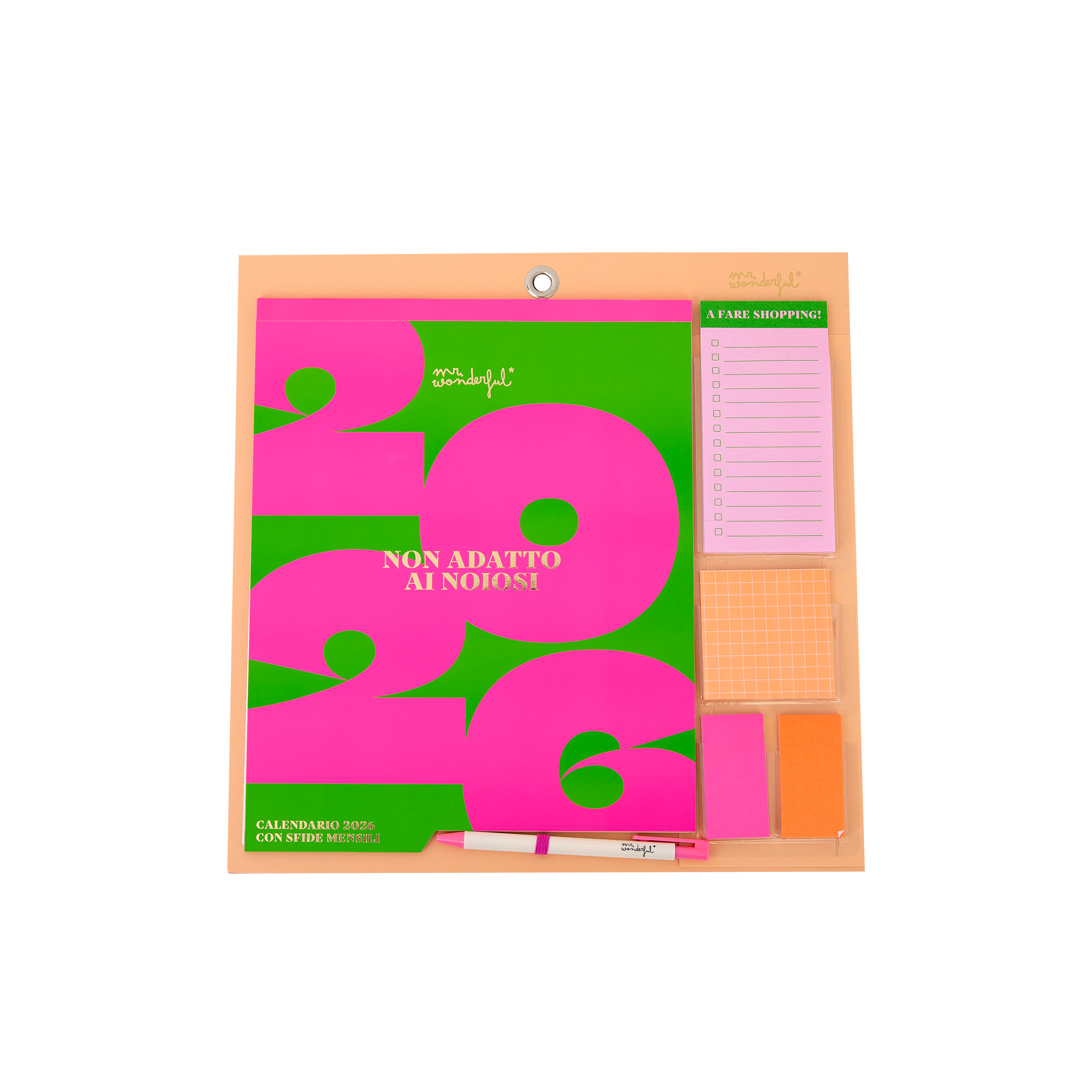 Calendario magnetico da parete 2026 | Mr.Wonderful