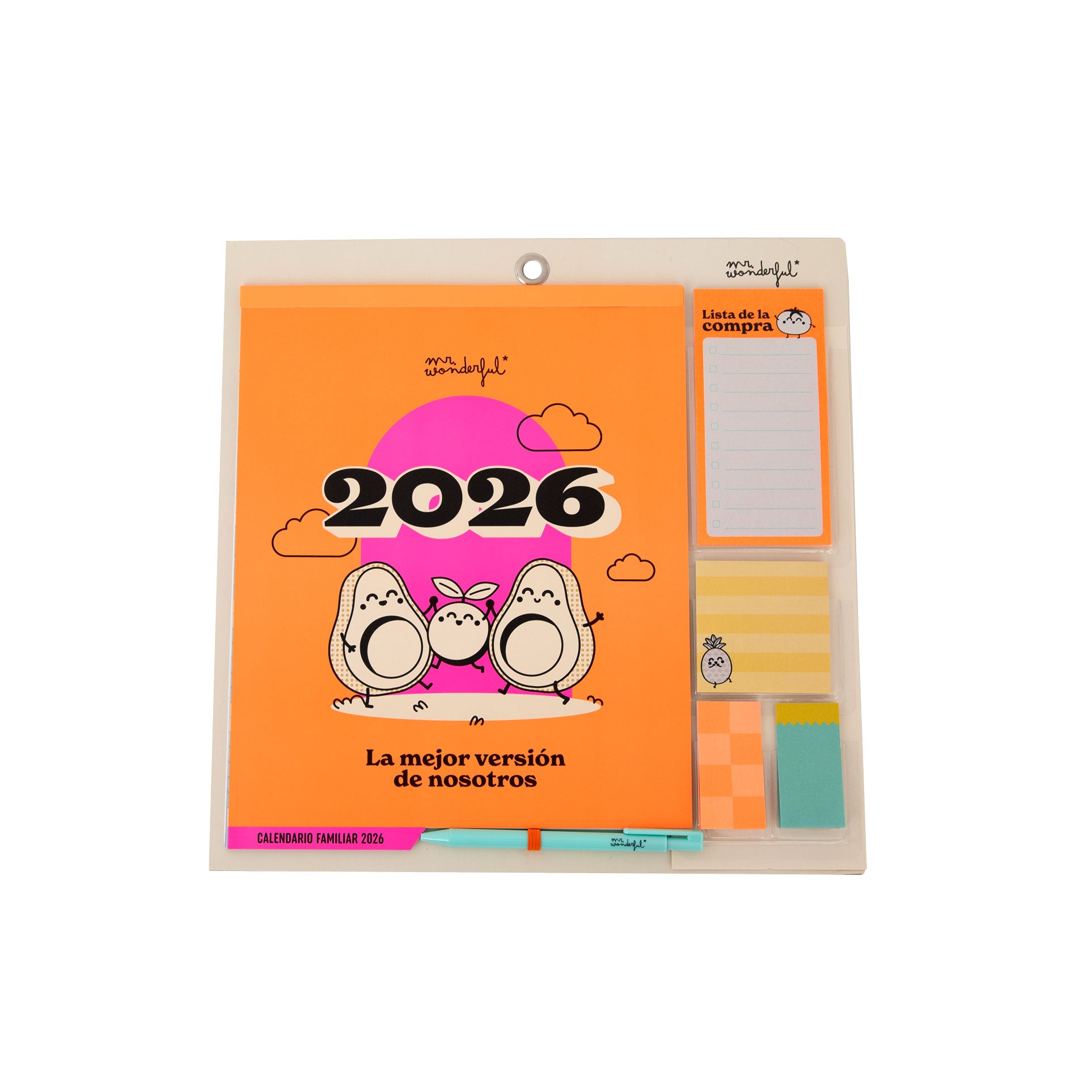 Calendario de pared magnético familiar 2026 | Mr.Wonderful