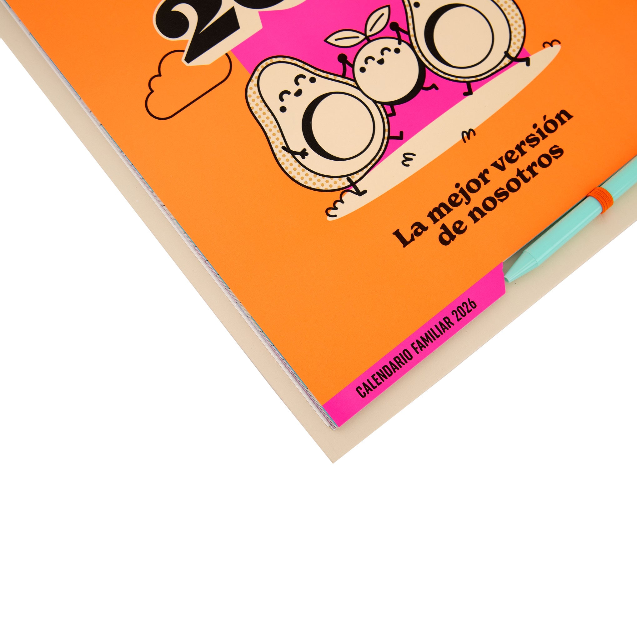 Calendario de pared magnético familiar 2026 - La mejor versión de nosotros